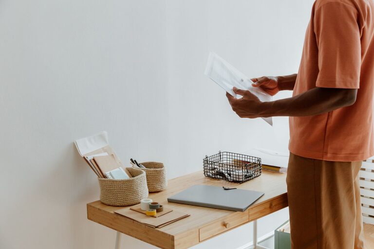 Simple Ways to Reduce Household Paper Clutter